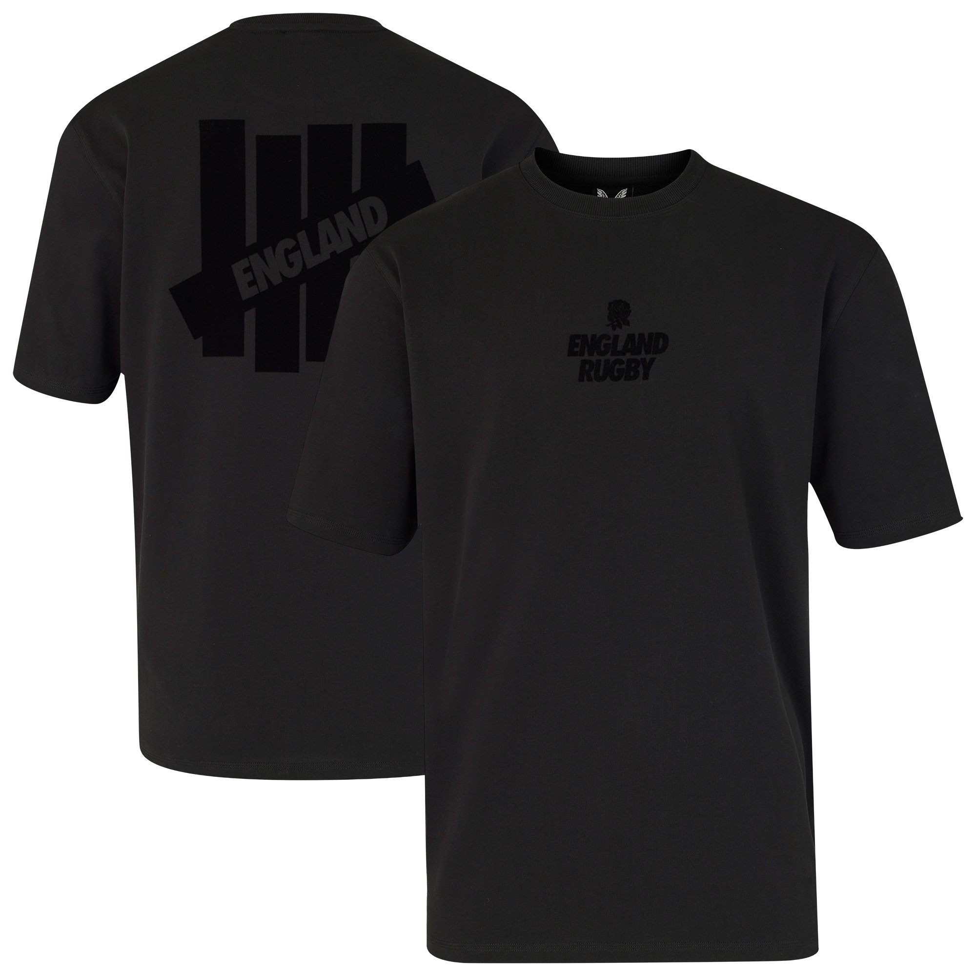 T-shirt England Rugby x Undefeated - Nera - Unisex