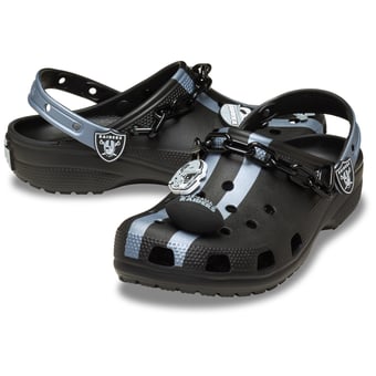 Unisex Crocs Las Vegas Raiders Classic Clog