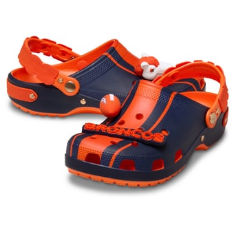 Unisex Crocs Denver Broncos Classic Clog