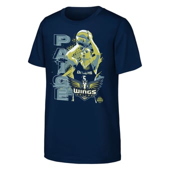 Youth Outerstuff Paige Bueckers Navy Dallas Wings Jumper T-shirt