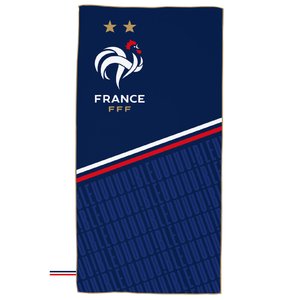 Serviette microfibre France - 70 x 140 cm - Motif répétitif, vue 1