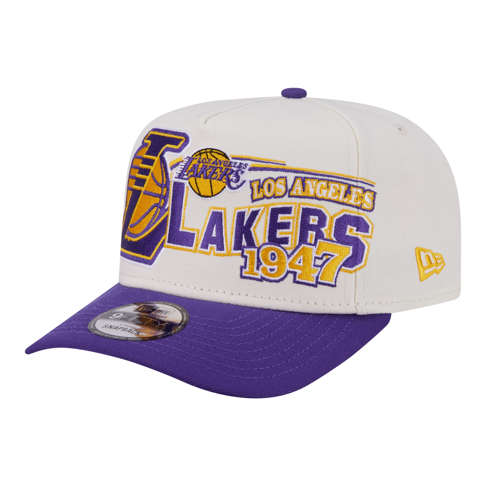 Los Angeles Lakers New Era Classic 9FIFTY A-Frame Cap - Unisex