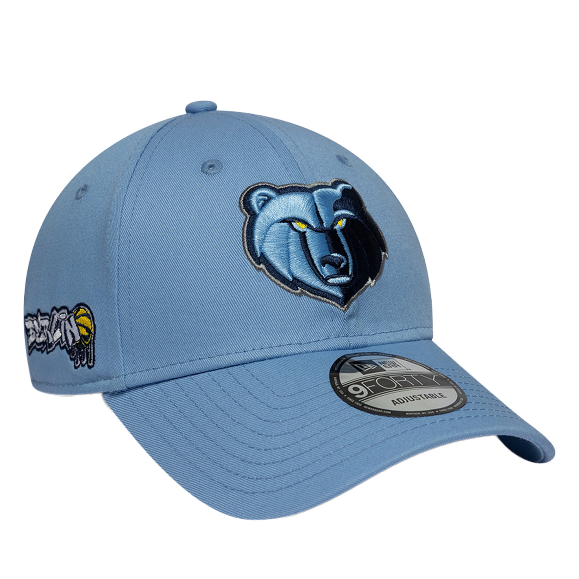 Memphis Grizzlies New Era NBA Berlin Game 2026 9FORTY Verstellbare Kappe
