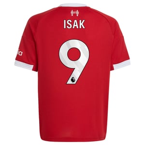 Maillot Liverpool adidas Domicile 25/26 - Enfant avec flocage Isak 9, vue 4