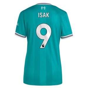 Maillot adidas Liverpool Troisième 25/26 - Femme avec flocage Isak 9, vue 4