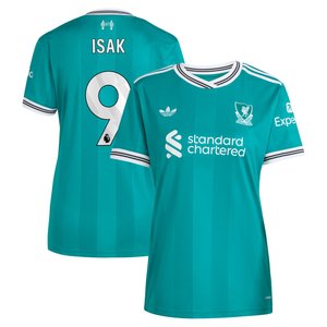 Maillot adidas Liverpool Troisième 25/26 - Femme avec flocage Isak 9, vue 1