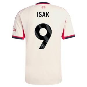 Maillot adidas Liverpool Extérieur 25/26 avec flocage Isak 9, vue 4
