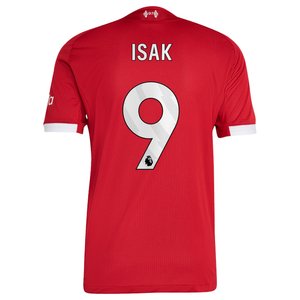 Maillot Authentique Liverpool adidas Domicile 25/26 avec flocage Isak 9, vue 4