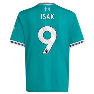 Maillot adidas Liverpool Troisième 25/26 - Enfant avec flocage Isak 9, vue 4