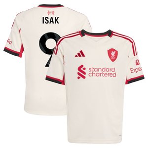 Maillot adidas Liverpool Extérieur 25/26 - Enfant avec flocage Isak 9, vue 2