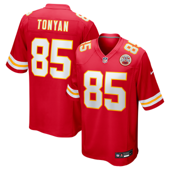 Men's Nike Robert Tonyan  Red Kansas City Chiefs Team Game Jersey