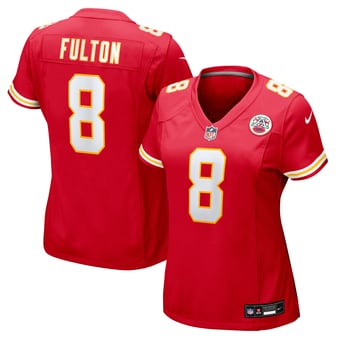 Women's Nike Kristian Fulton  Red Kansas City Chiefs Team Game Jersey