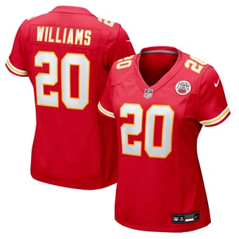 Women's Nike Nohl Williams  Red Kansas City Chiefs Team Game Jersey