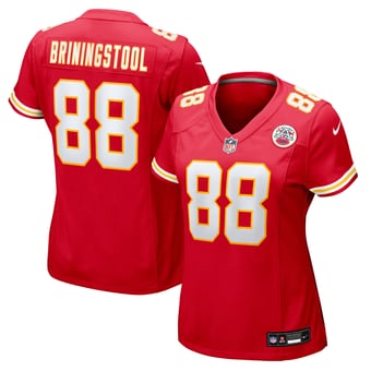 Women's Nike Jake Briningstool  Red Kansas City Chiefs Team Game Jersey