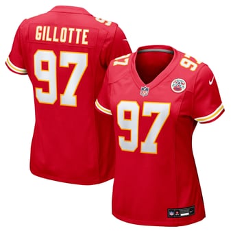 Women's Nike Ashton Gillotte  Red Kansas City Chiefs Team Game Jersey