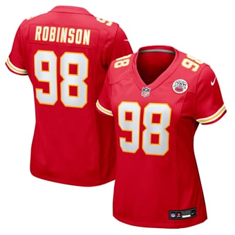 Women's Nike Janarius Robinson  Red Kansas City Chiefs Team Game Jersey