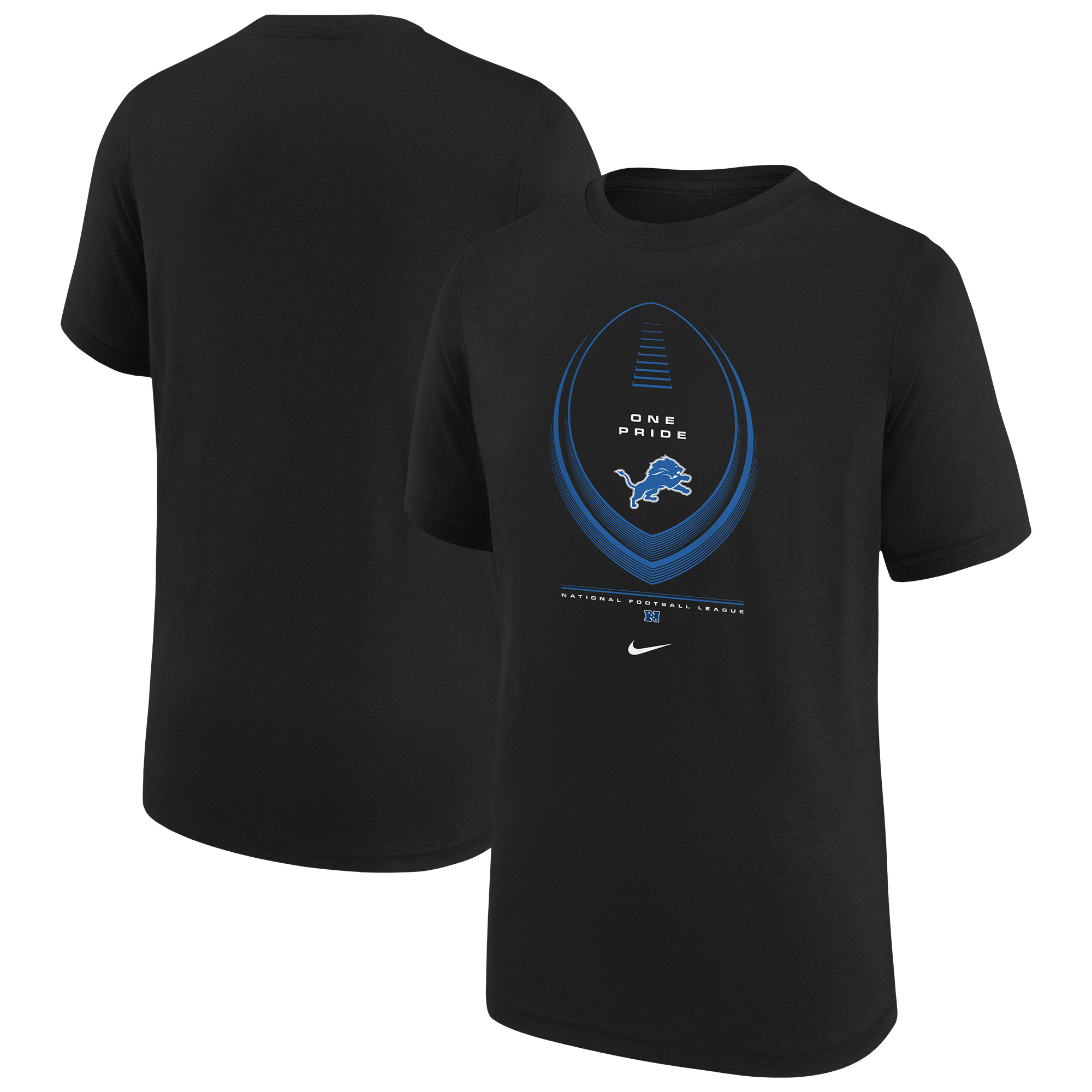 Youth Nike  Black Detroit Lions Icon Legend Dri-FIT T-Shirt
