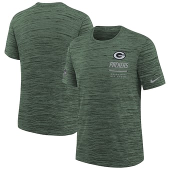 Youth Nike  Green Green Bay Packers Sideline Velocity Dri-FIT T-Shirt