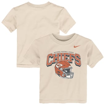 Toddler Nike  Natural Kansas City Chiefs Vintage Easy Lane T-Shirt