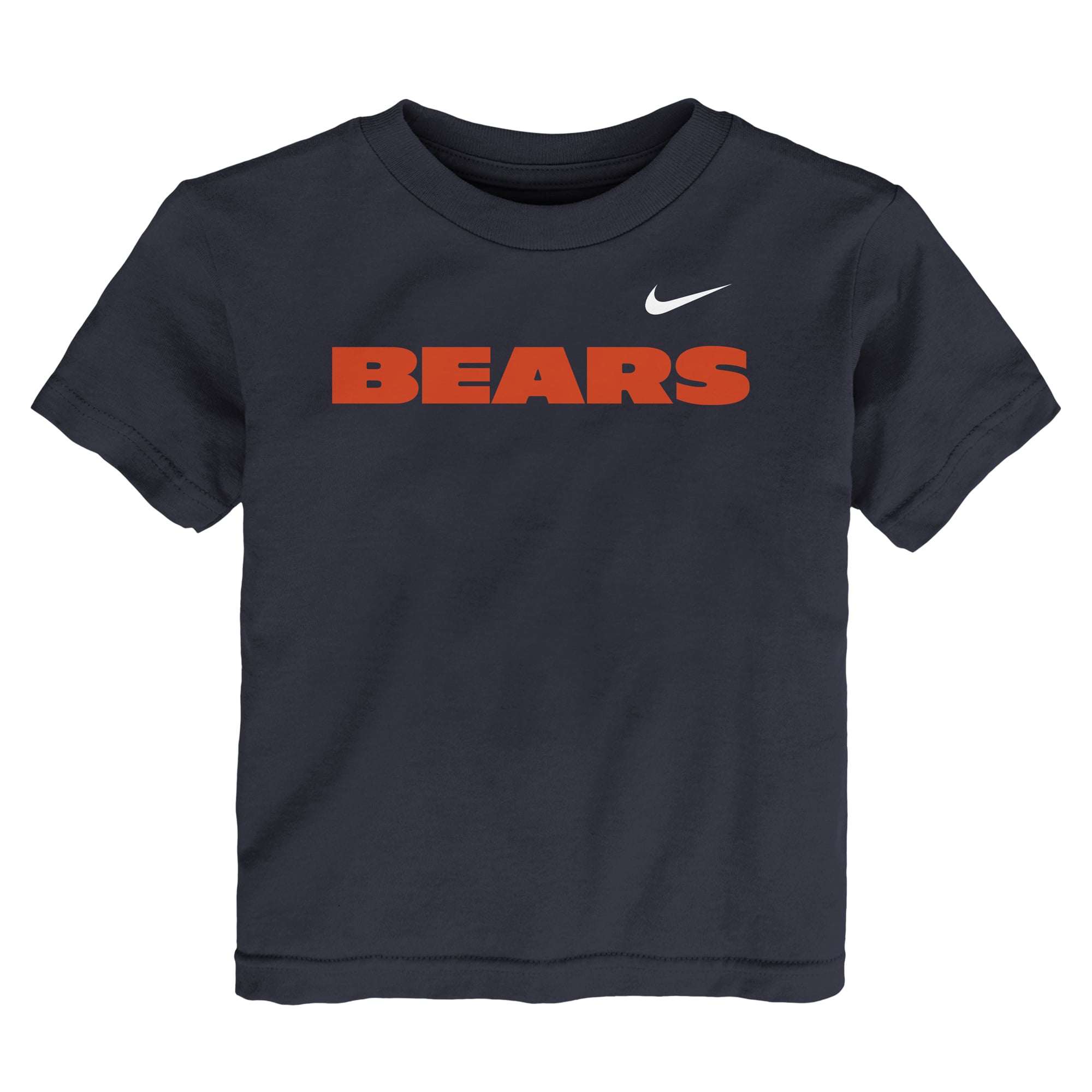 Toddler Nike  Navy Chicago Bears Wordmark T-Shirt
