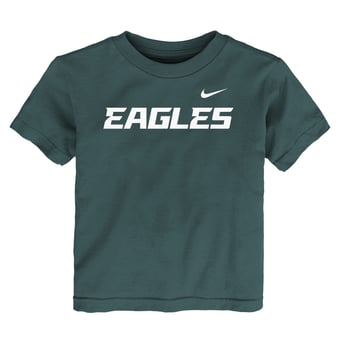 Toddler Nike Midnight Green Philadelphia Eagles Wordmark T-Shirt