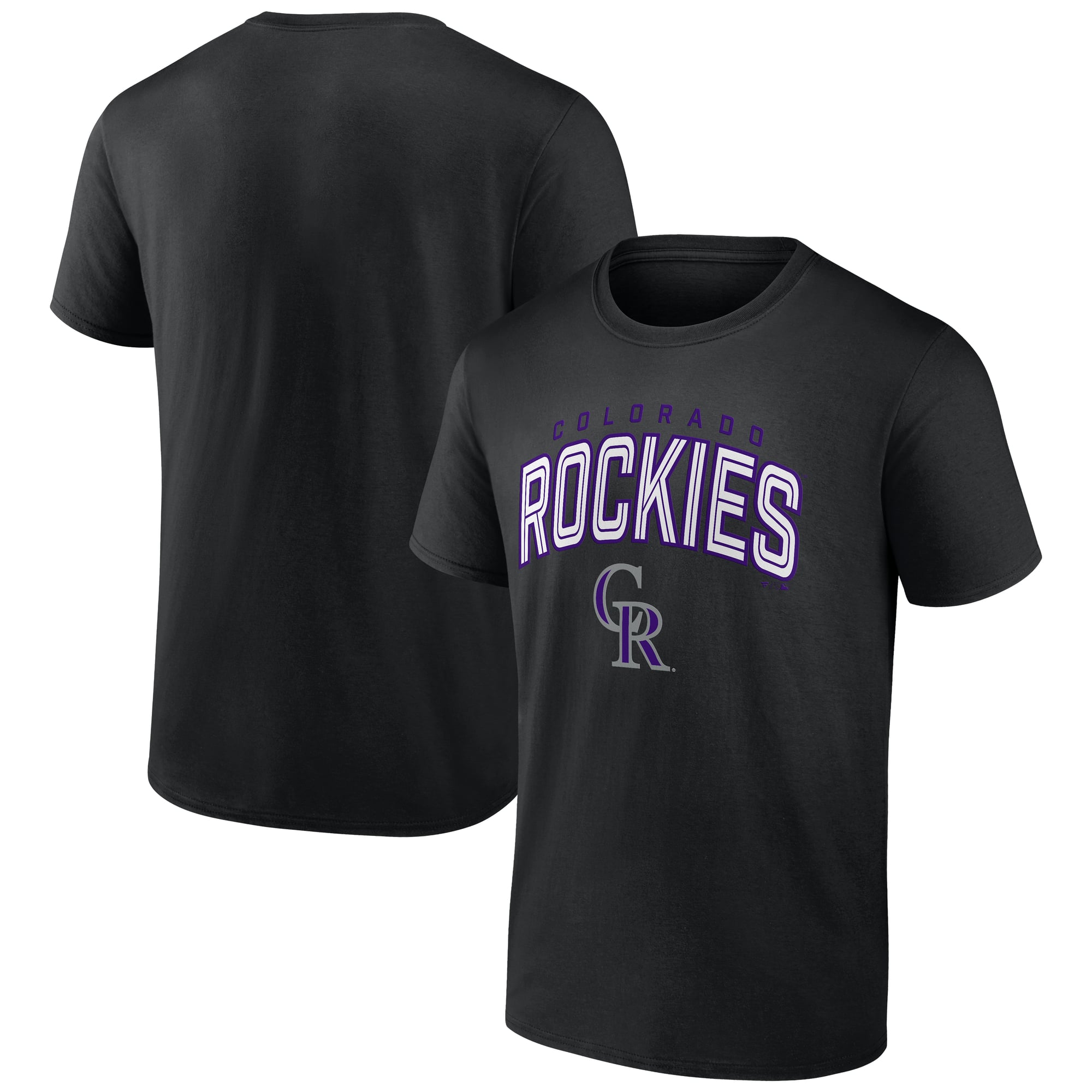 Men's Black Colorado Rockies Master the Game T-Shirt