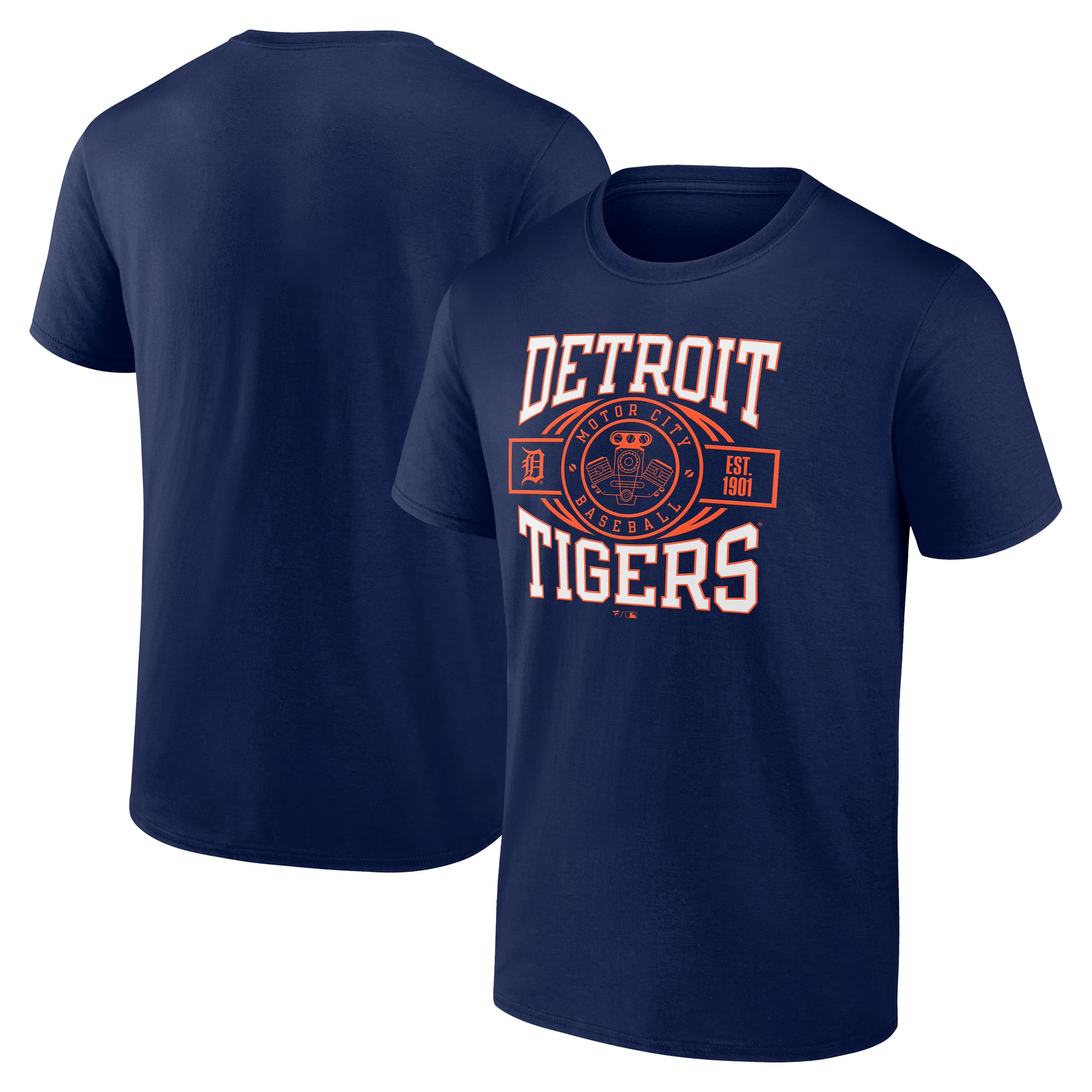 Men's Navy Detroit Tigers Local T-Shirt