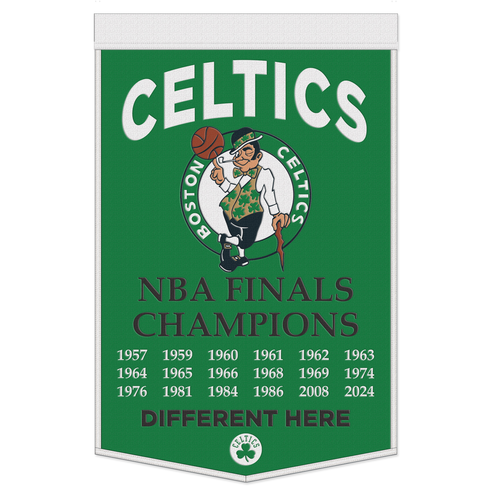 WinCraft Boston Celtics 24" x 38" Wool Championship Banner