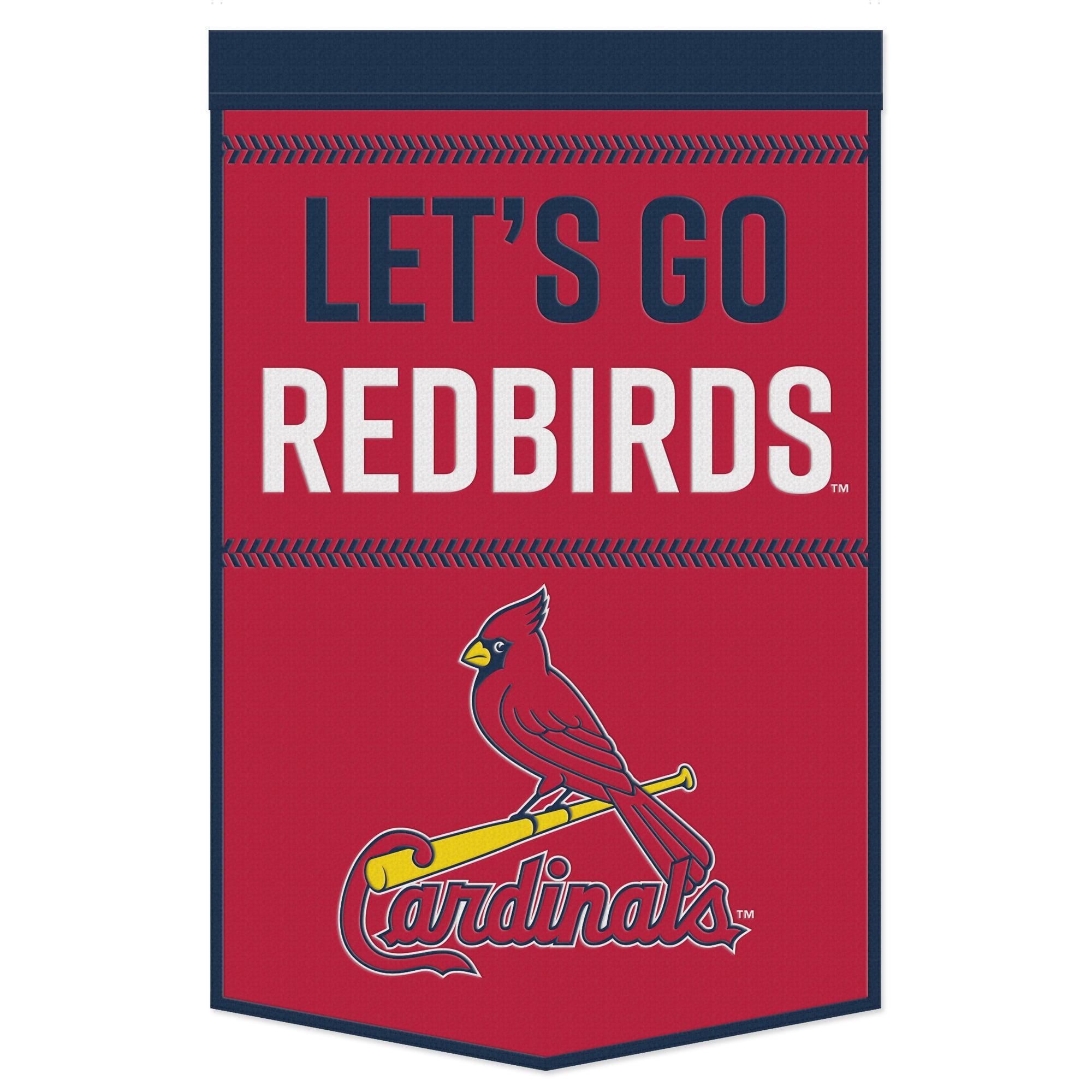 WinCraft St. Louis Cardinals 24" x 38" Primary Logo Banner