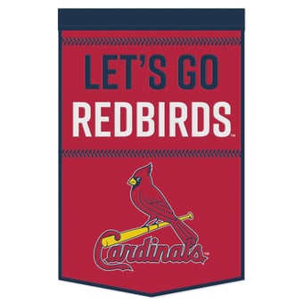 WinCraft St. Louis Cardinals 24" x 38" Primary Logo Banner