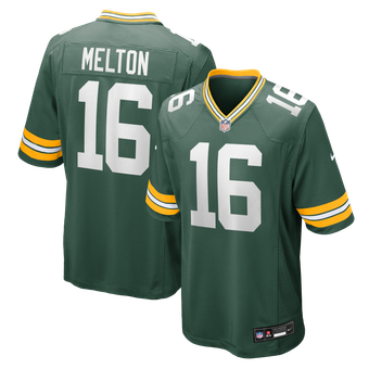 Men's Nike Bo Melton  Green Green Bay Packers Team Game Jersey