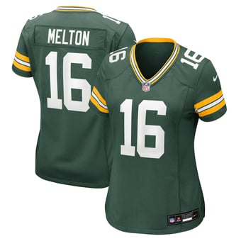 Women's Nike Bo Melton  Green Green Bay Packers Team Game Jersey
