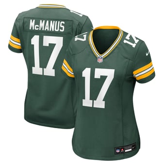 Women's Nike Brandon McManus  Green Green Bay Packers Team Game Jersey
