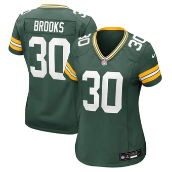 Women's Nike Chris Brooks  Green Green Bay Packers Team Game Jersey
