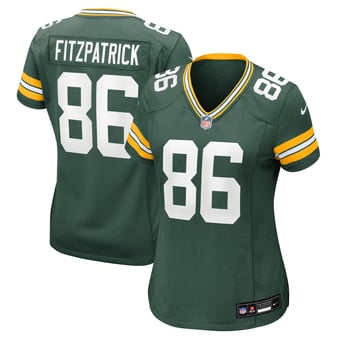 Women's Nike John FitzPatrick  Green Green Bay Packers Team Game Jersey