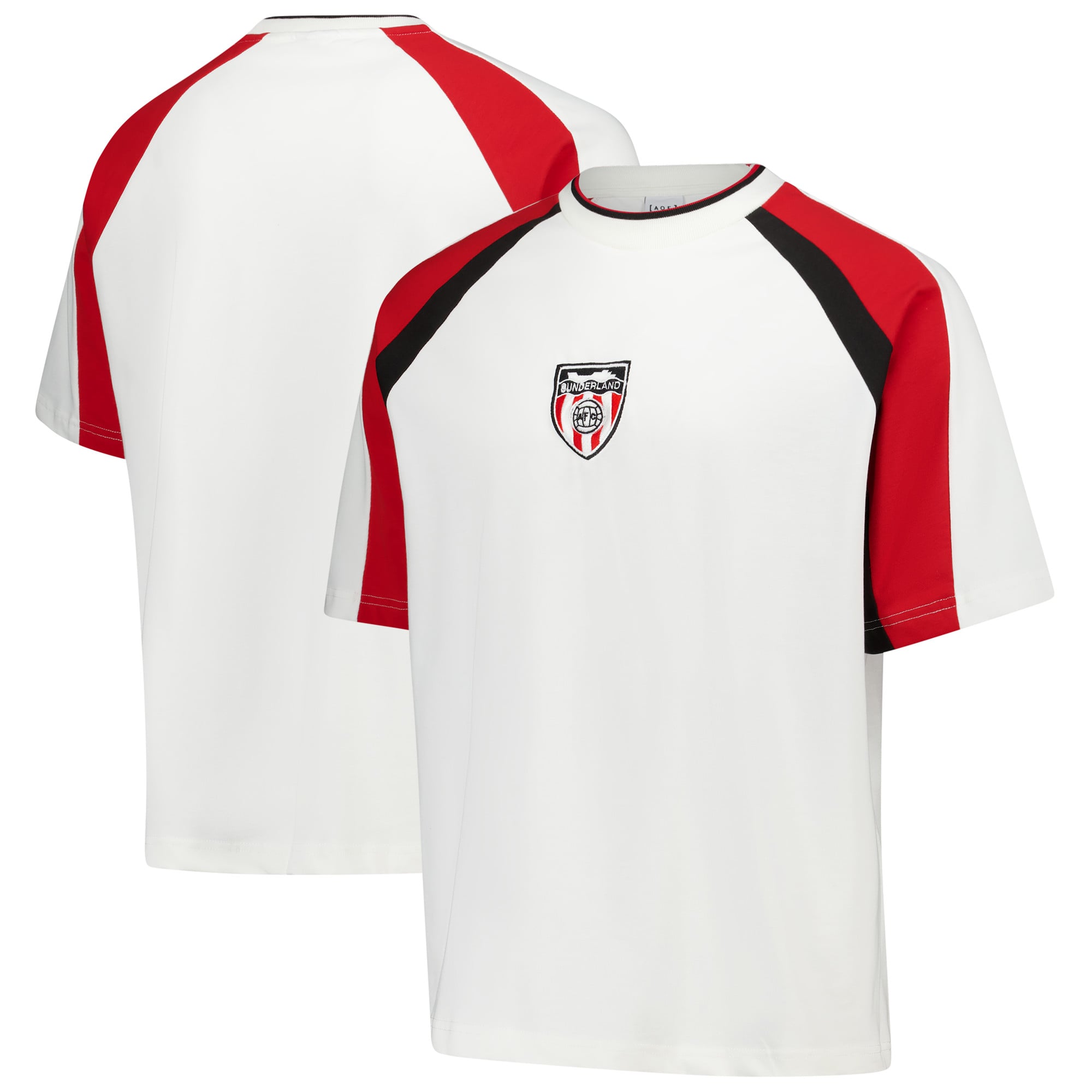 Sunderland x Art of 90's Panelled T-Shirt - White - Unisex