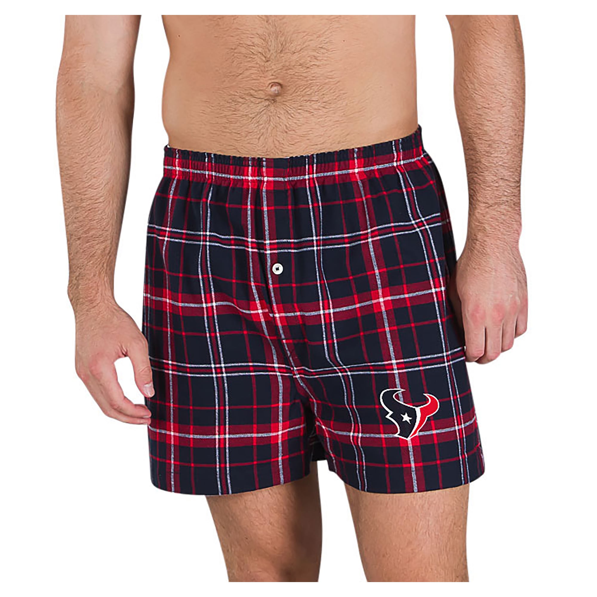 Men’s Concepts Sport Navy/Red Houston Texans Ultimate Flannel Boxers Men’s Concepts Sport Navy/Red Houston Texans Ultimate Flannel Boxers