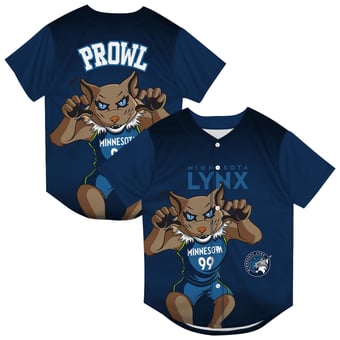 Youth Outerstuff  Navy Minnesota Lynx Mascot Friend Mesh Fashion Jersey