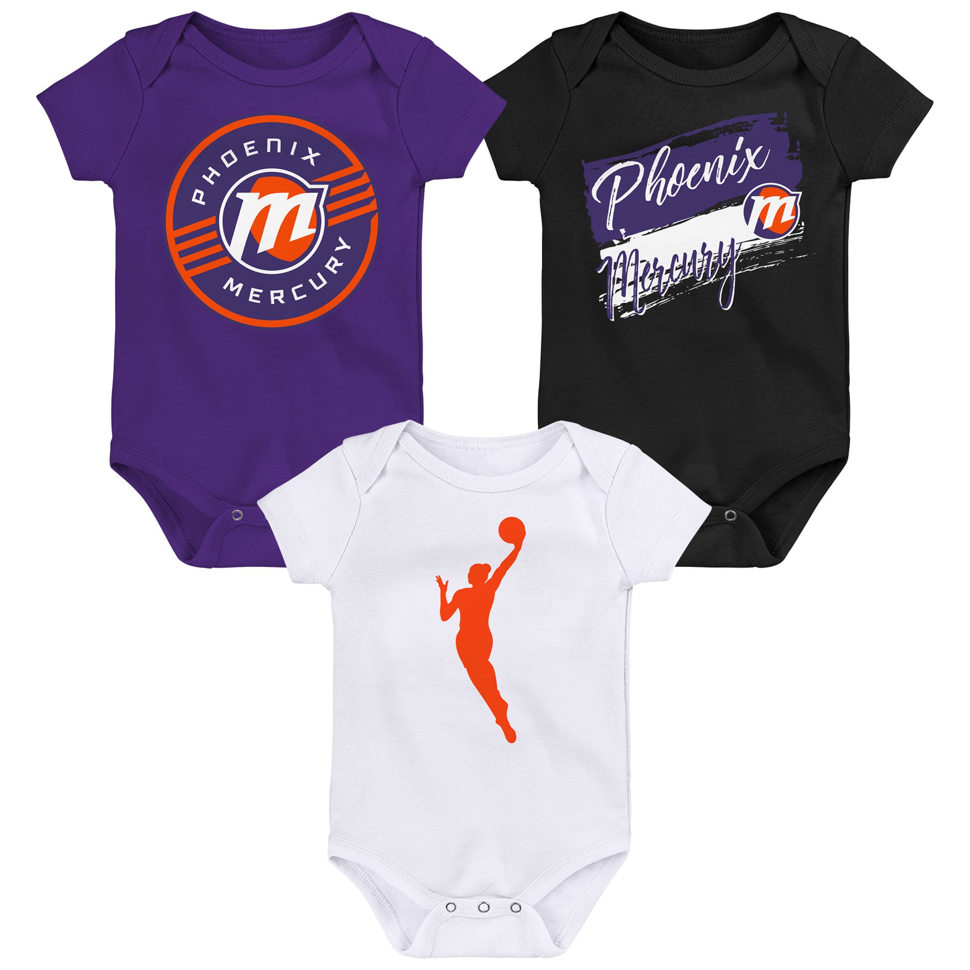 Infant Outerstuff Phoenix Mercury Destiny 3-Piece Creeper Set