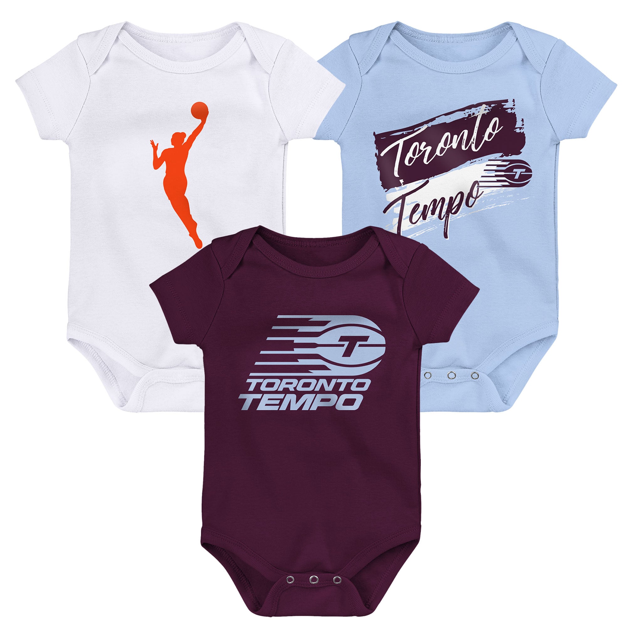 Infant Outerstuff Toronto Tempo Destiny 3-Piece Creeper Set