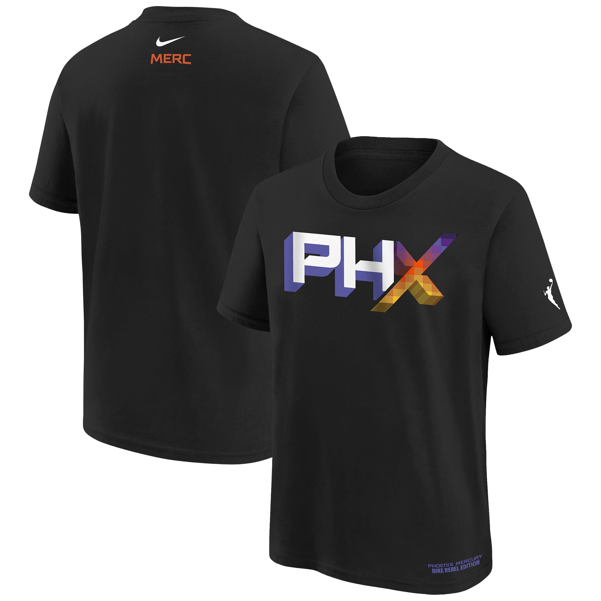 Youth Nike Black Phoenix Mercury Rebel Edition T-Shirt