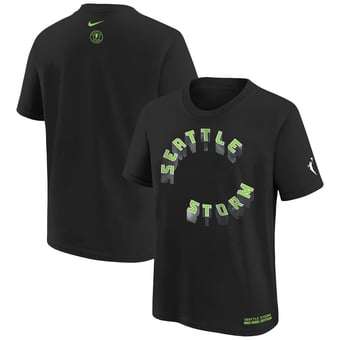 Youth Nike  Black Seattle Storm Rebel Edition T-Shirt