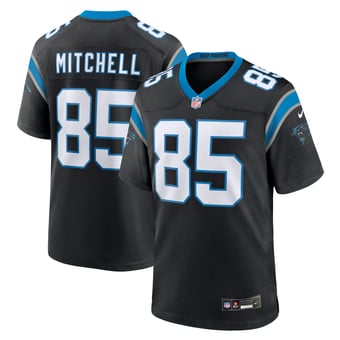 Men's Nike James Mitchell  Black Carolina Panthers Team Game Jersey