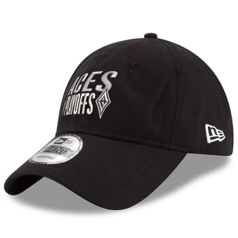 Unisex New Era  Black Las Vegas Aces 2025 WNBA Playoffs 9TWENTY Adjustable Hat