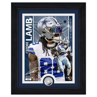 Highland Mint Dallas Cowboys CeeDee Lamb Silver Coin Photo Mint