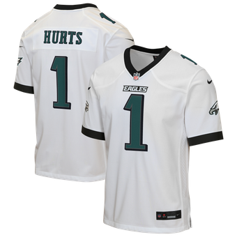 Youth Nike Jalen Hurts White Philadelphia Eagles Game Jersey