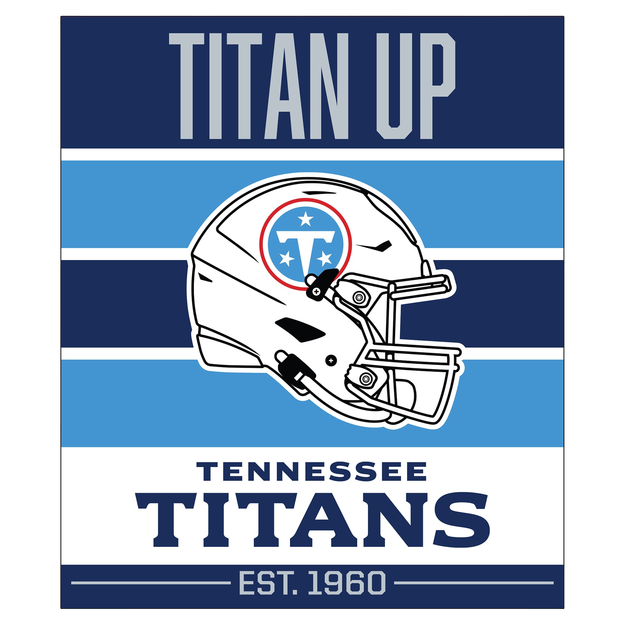Imperial Tennessee Titans 51" x 60" Established Date Tapestry