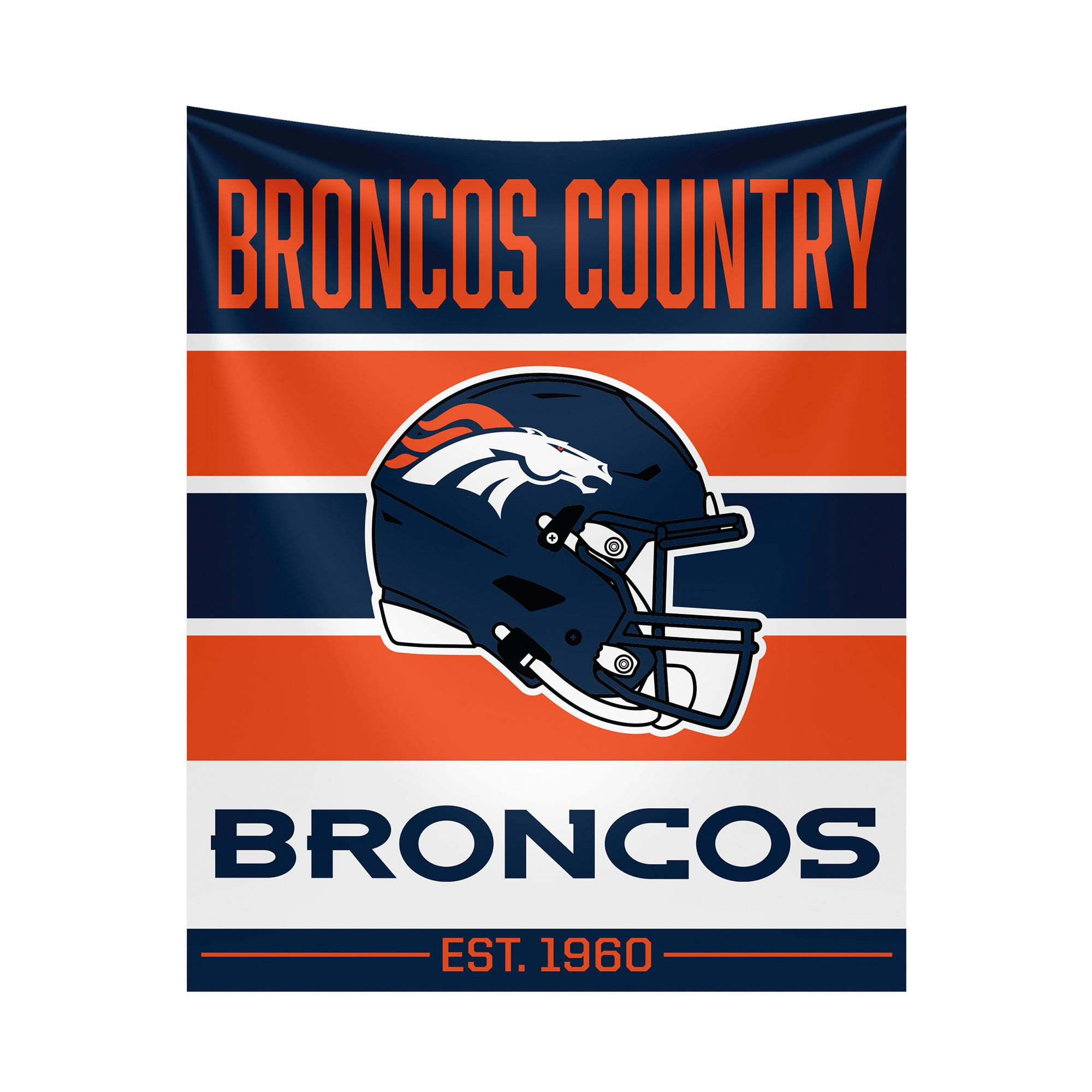 Imperial Denver Broncos 51" x 60" Established Date Tapestry