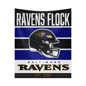 Imperial Baltimore Ravens 51" x 60" Established Date Tapestry