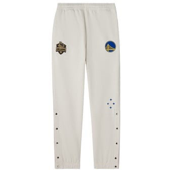 Men's OVO x NBA  Gray Golden State Warriors Snap Sweatpants